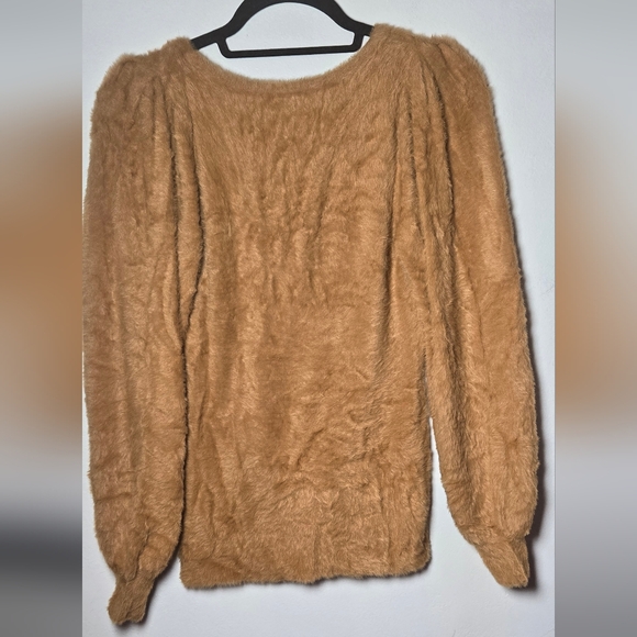 Rachel Parcell Womens balloon sleeve fuzzy sweater XS - Picture 13 of 15